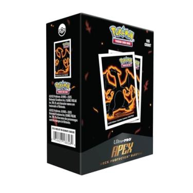 Imagem de Apex Deck Protectors - Pokémon Neon Kanto - Charizard (105ct) (PREORDER)