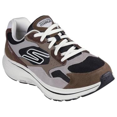 Imagem de Skechers Go Run Consistent 2.0 Tênis masculino retrô, Marrom/preto, 38