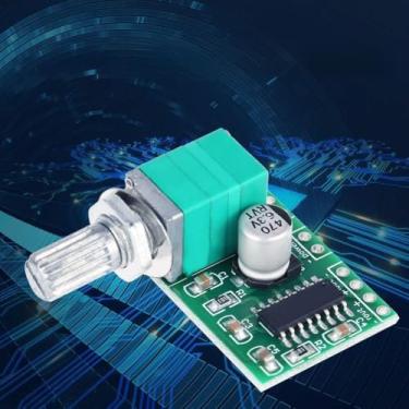 Imagem de Fafeicy Módulo Amplificador de áudio Digital PAM8403 Mini DC 5V, Potenciômetro, Qualidade de Som de Alta Fidelidade de Canal Duplo, Perfeito para Projetos de áudio DIY