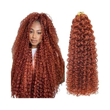 Imagem de Cabelo Sintético Natural Preto GoGo Curl Para Crochê, Ondas De Praia, 