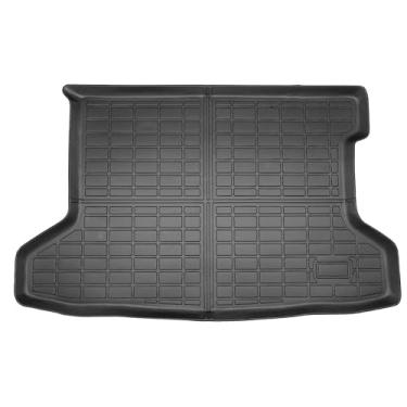 Imagem de Yakitoko Tapete de forro de porta-malas de carro 3D TPE para Honda HR-V 2016-2022, ajuste personalizado, proteção de piso à prova d'água para todos os climas, resistente e inodoro