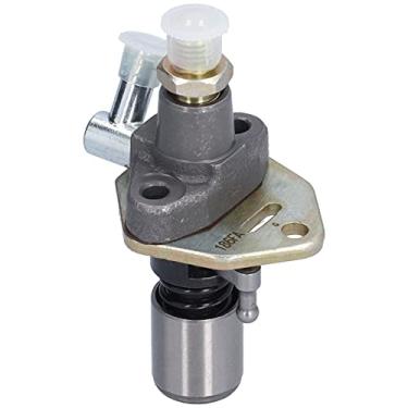 Imagem de Hyuduo Conjunto da Bomba de Injeção de Combustível Aço Leve Peças de Motor de Micro Leme Refrigerado a Ar 186F 186FA Substituição Durável Fornecimento Rápido de óleo (186FA)