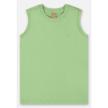 Imagem de Regata Infantil Básica para Meninos Up Baby, Verde, 12