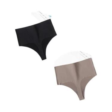 Imagem de Conjunto De Calcinhas De Seda Satin Sem Costura De Cintura Alta Para M