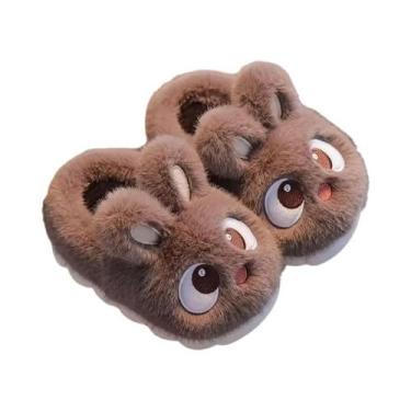 Imagem de Chinelos De Algodão Para Crianças Outono Inverno Meninos Meninas Slip-