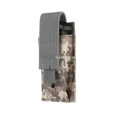 Imagem de Bolsa Tática Para Magazines De Pistola Dupla De 9mm, Suporte Para Lant