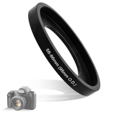 Imagem de Adaptador de lente LingoFoto Step Up Ring 46-86 mm a 95 mm Matte Box