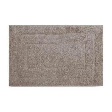 Imagem de Tapete Para Banheiro Sala Porta Atoalhado 40x60 Happy - Kapazi, Marrom