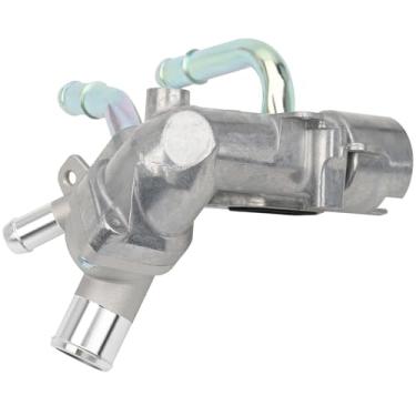 Imagem de IRONTEK Conjunto de carcaça do termostato de arrefecimento do motor adequado para Chevrolet 12-15 Captiva Sport/07-10 Cobalt, para GMC 10-17 Terrain, para Pontiac 08-09 G5/08-10 G6, para Buick 10-16