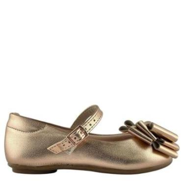 Imagem de Sapatilha Molekinha Feminina Metalizada Fivela-Feminino