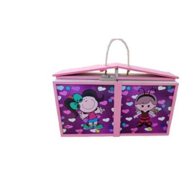 Imagem de Casa De Boneca Estilo Maleta Cozinha Quarto Banheiro Sala - Generica