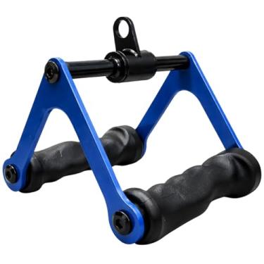 Imagem de Puxador Triângulo Academia Pegada Anatômica Ideal para Remadas e Puxadas Musculação Item Profissional Material Aço e Pegada Ergonômica Revestida ORIGYM FITNESS