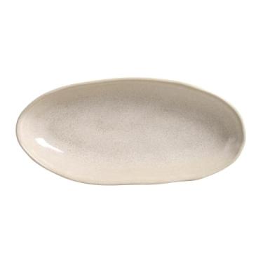Imagem de Travessa Oval Funda Stoneware Orgânico G 32cm - Porto Brasil (Latte)