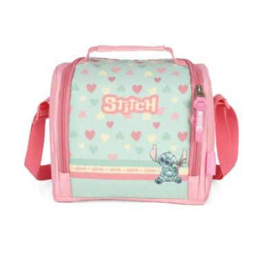 Imagem de Lancheira Térmica Stitch e Xepa Luxcel LA50093SC Lançamento 2026
