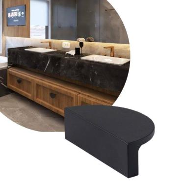 Imagem de Puxador Concha 1Pç Móveis Antigos Puxadores Armario Gaveta