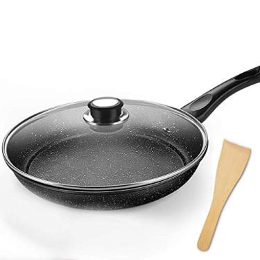 Imagem de Utensílio de metal antiaderente de cerâmica anodizada dura e saudável para máquina de lavar louça/forno (cor: A) (B)