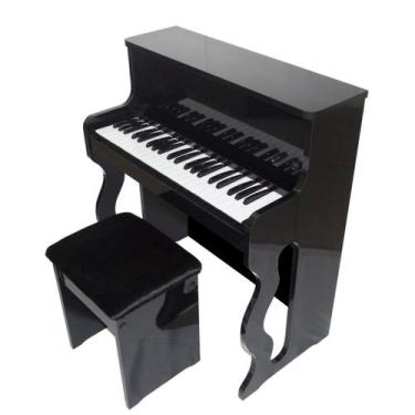 Imagem de Pianos Infantil Albach Preto Luxo e Elegância AL - Albach Pianos