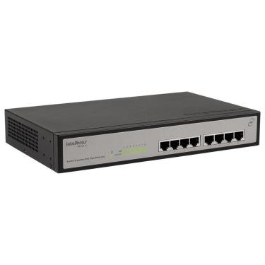 Imagem de Switch 08 Portas Intelbras Sf802af 10-100 Mbps Poe Ativo