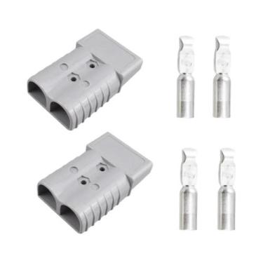 Imagem de Kit Conector De Energia Para Bateria Com Terminal De Cabo Anderson 50A