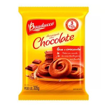 Imagem de Biscoito Amanteigado de Chocolate Bauducco 335g