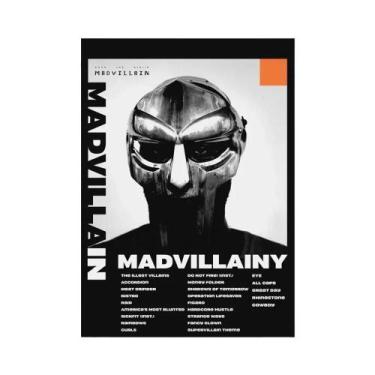 Imagem de Pôster Em Tela HD Da Capa Do Álbum De Música MF DOOM Para Decoração De