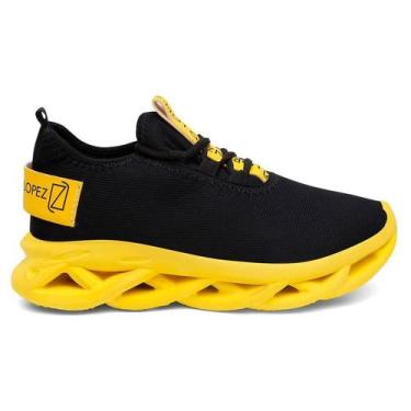 Imagem de Tênis Masculino Casual Esportivo Estiloso Solado Vazado Confortável - 