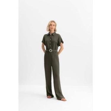 Imagem de Macacão feminino em alfaiataria Essendi-Feminino