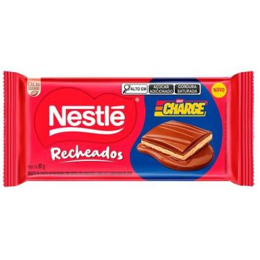 Imagem de Barra de Chocolate Recheados Charge 90g Nestlé, Charge