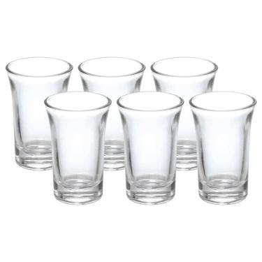 Imagem de Jogo de Copos Dose Shot Hauskraft em Vidro 6 Peças 40ml