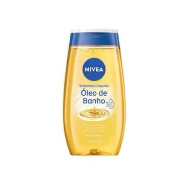 Imagem de Kit com 1, 2 ou 3 Sabonete líquido Nivea Óleo de Banho líquido 200 ml,