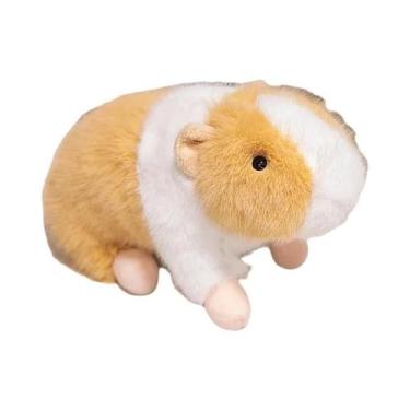 Imagem de Brinquedo De Pelúcia Tricolor De Porquinho-da-Índia, Boneco Macio Para