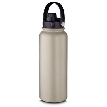 Imagem de Garrafa Parede Dupla Com Alça 16 Horas Resistência Térmica Capacidade 