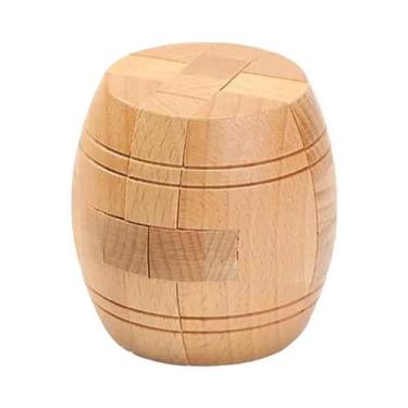 Imagem de Quebra-Cabeça Clássico 3D De Madeira Para Adultos E Crianças, Brinqued