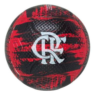 Imagem de Bola de Futebol de Campo do Flamengo 05 CR Dualt, Vermelho, Preto, Úni
