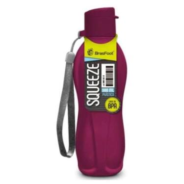 Imagem de Squeeze Matte 900ml Roxo - Brasfoot