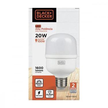 Imagem de Lampada Led Globo 20W E27 6500K Bivolt B_D - BLACK & DECKER, Bivolt