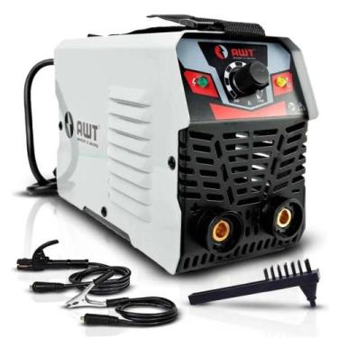 Imagem de Maquina Inversora Solda Portátil Garra/Porta Eletrodo/ Martelo Com Esc