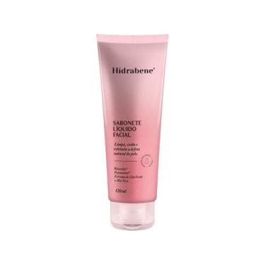Imagem de Sabonete Liquido Facial Hidrabene Vegano 120ML, Rosa, Suave Floral, 1 