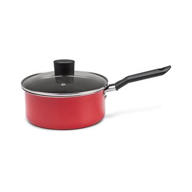 Imagem de Panela Com Tampa Brinox Garlic Antiaderente 2,5 Litros Ø 20 cm Vermelho