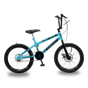 Imagem de Bicicleta Infantil Colli Skill Boy Aro 20 Com Freio A Disco Azul Champanhe