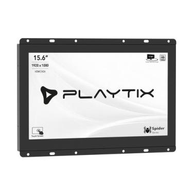 Imagem de Monitor open frame touch screen playtix 15.6 capacitivo multitoque ful