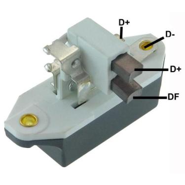 Imagem de REGULADOR VOLTAGEM ALTERNADOR para GOL/ PARATI/ SAVEIRO/ DEL - GAUSS
