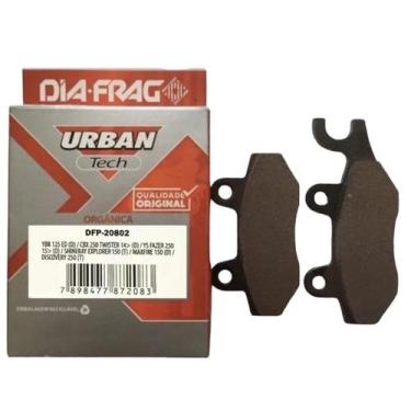 Imagem de Pastilha Freio Traseiro Shineray Explorer 150 - Dia Frag