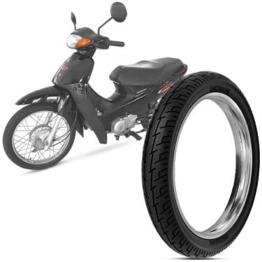 Imagem de Pneu Moto Biz 100 Rinaldi Aro 14 80/100-14 49L Traseiro BS32