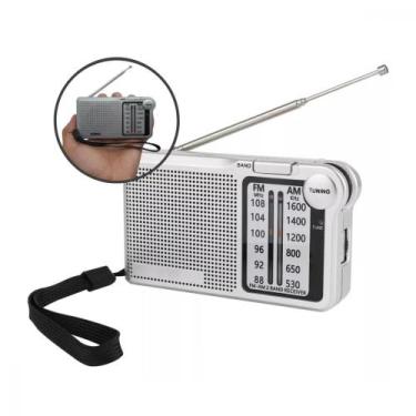 Imagem de Mini Rádio De Bolso Portátil FM/AM 2 Bandas Retrô Altomex AL-355 (***D
