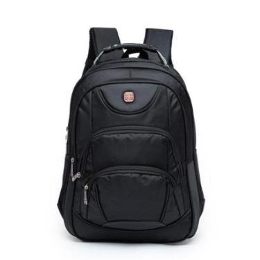 Imagem de Mochila Crosswave Executiva Notebook Reforçada Trabalho Espaçosa Masculina 20 Litros-Ma...