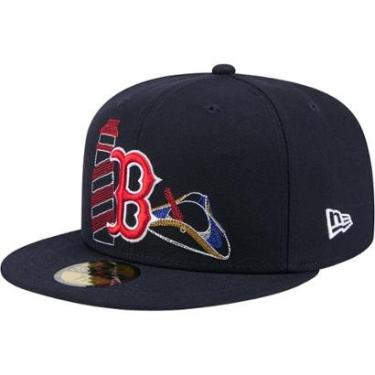 Imagem de Boné New Era 5950 State Stitch 24194 Bos Otc Masculino-Masculino