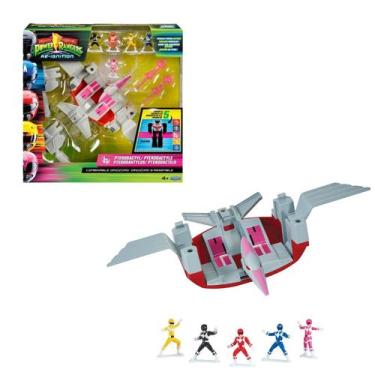 Imagem de Boneco Dinozord Pterodáctilo Power Rangers Combinável Original Infanti