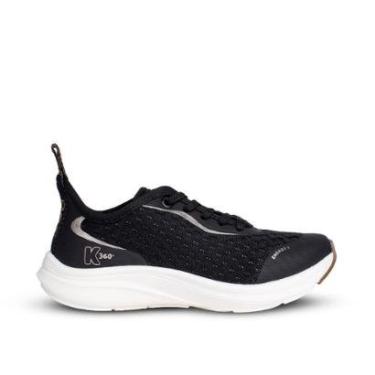 Imagem de Tênis Infantil Menina Kidy K360 Energy 2 Preto e Crepe-Masculino