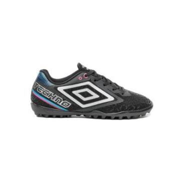 Imagem de Chuteira Society Umbro Techno II Jr Infantil Preto-Unissex